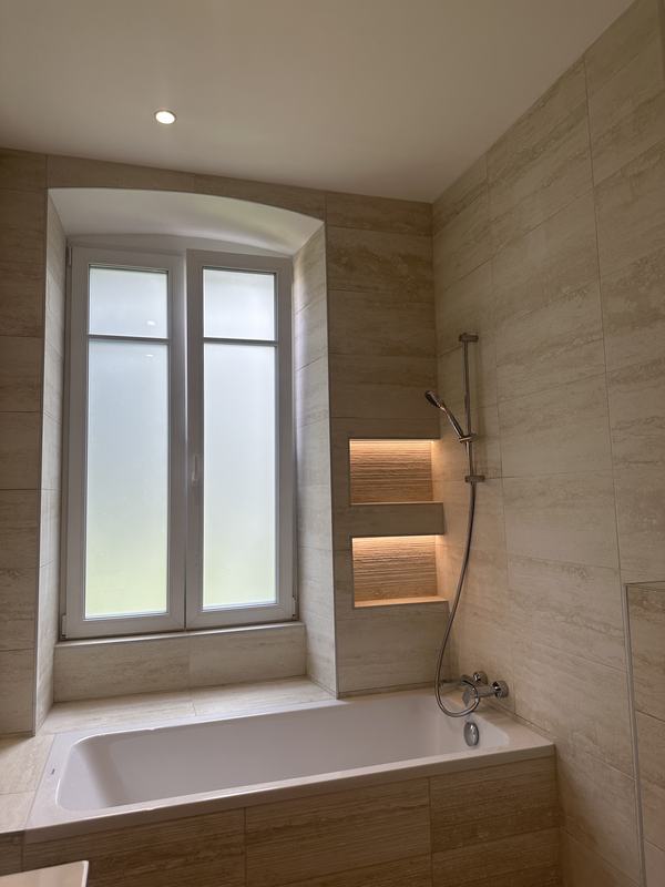 Salle de bain rénovée